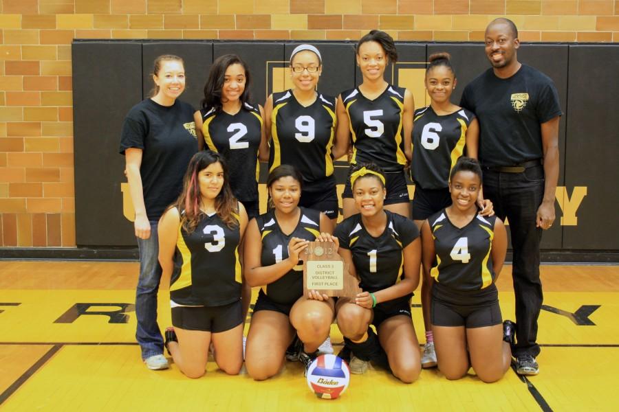 Girls Volleyball Wins Districts