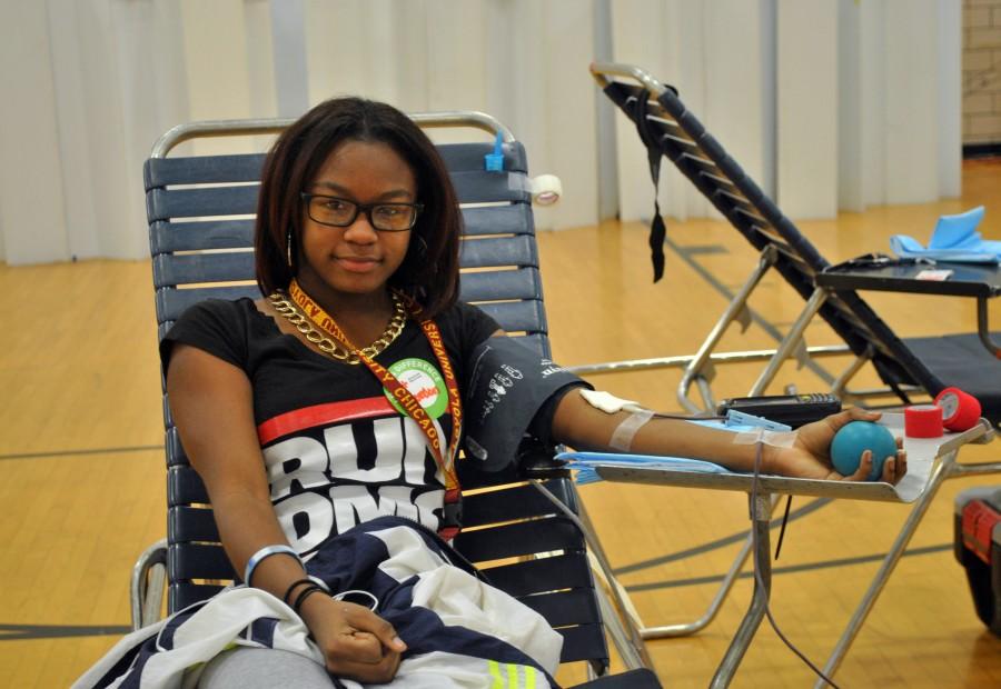 JROTC Sponsors School-wide Blood Drive