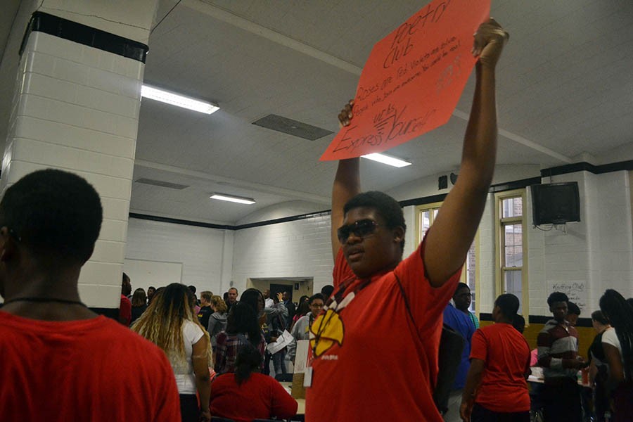 Students explore options at club fair