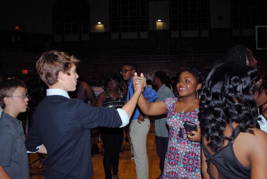 Homecoming dance draws sweet crowd