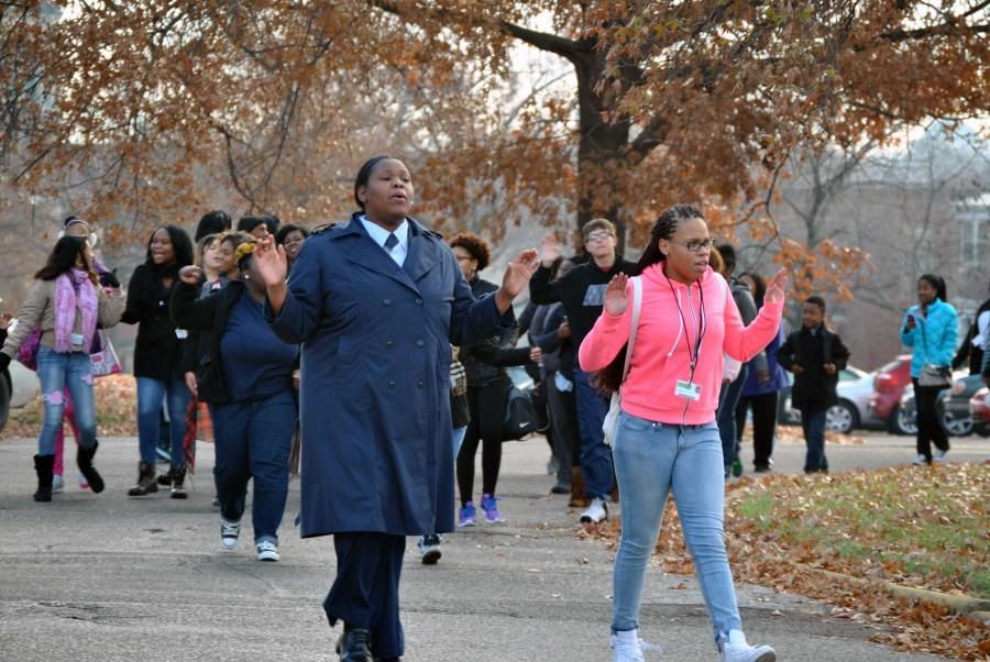 Students across Saint Louis walk out for justice