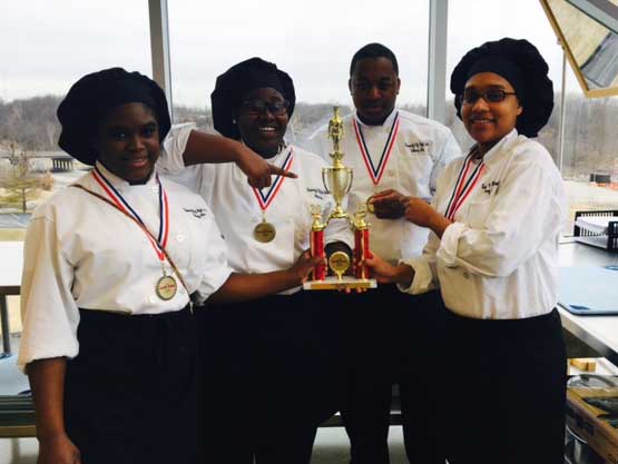 Students win culinary competition
