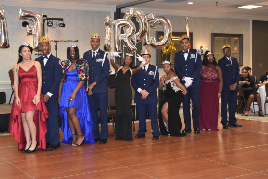 JROTC students enjoy themselves at annual military ball