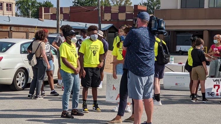 After garnering hundreds of peaceful protesters, the local media caught wind of the work that U. City students put in. “We were interviewed by a lot of news outlets,” said Khloe Fox, junior. “There’s a lot of articles online that captured the moment, we got so much exposure.” 