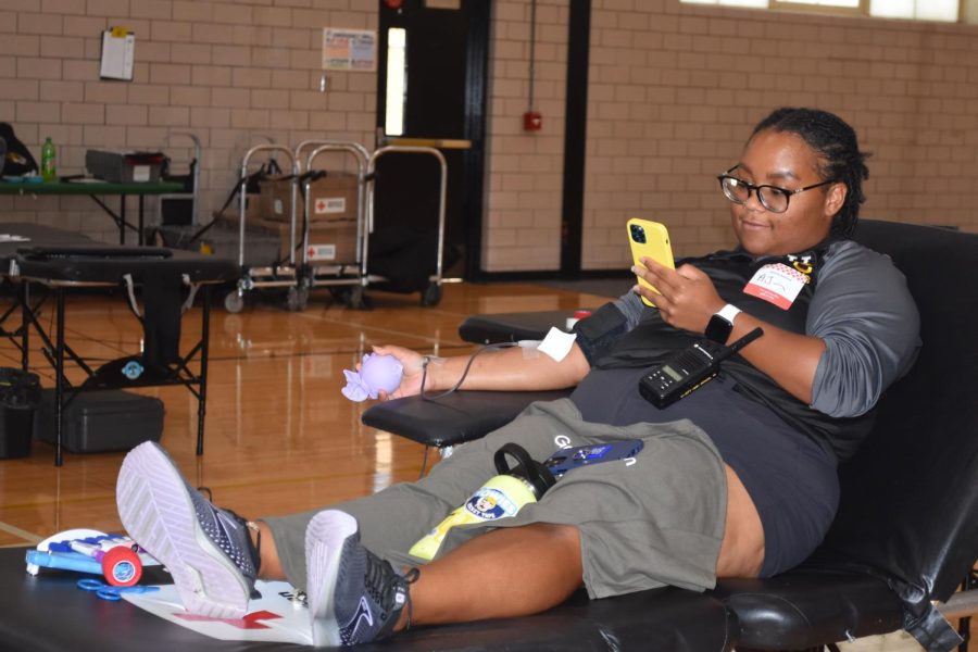 Biannual+JROTC+blood+drive+attracts+more+attention+from+students