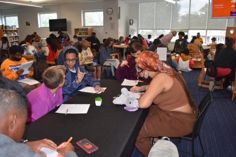 Mahogany L. Browne visits U. City