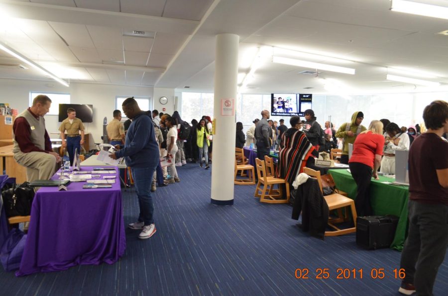 Annual college fair attracts almost 100 students